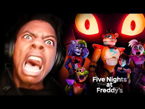 iShowSpeed plays FNAF: Security Breach (scary jumpscares)