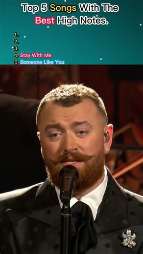 Top 5 Songs With INSANE High Notes 😳🎤#music #vocals #fyp #viral #singing #lyrics #risecounts