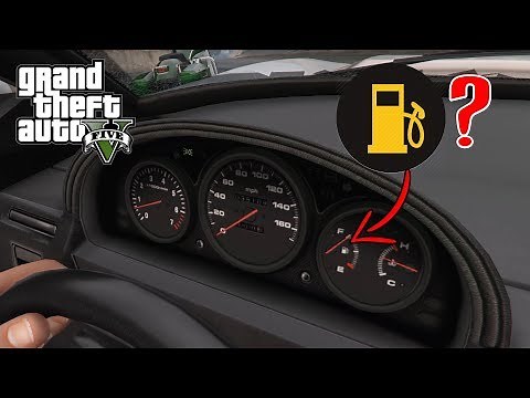 GTA V - Can fuel meter go empty?