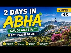 2 Days in Abha, Saudi Arabia 🇸🇦 | Complete Travel Guide in 4K | Best Places to Visit