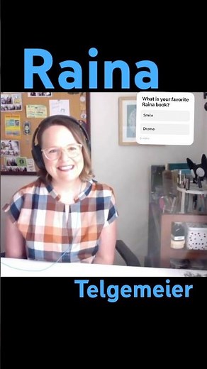 Raina Telgemeier digs into her childhood and how she got started with comics!
