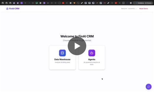 FinCRM AI: AI-Powered Financial Intelligence Platform for SMBs | Rishit Rastogi posted on the topic | LinkedIn