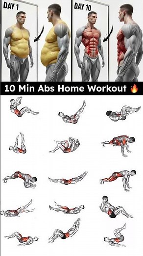 🔥 Tough Abs Workout – Build Defined Six-Pack Abs Fast