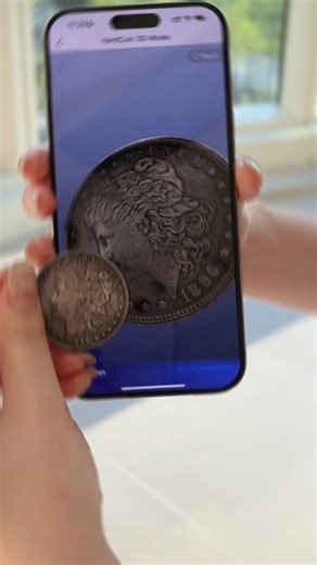 HeritCoin’s Amazing 3D Coin Scan! Want to find out the value of your coins for free? 💰Leave a comment or click the link in our profile! 👏You’re welcome to use our app!#dollar #penny #bills #quarter #bill #treasurehunting #money #coin #oldcoins #coincollecting #coins #treasurehunt #numismatica #dime #rarecoins | HeritCoin