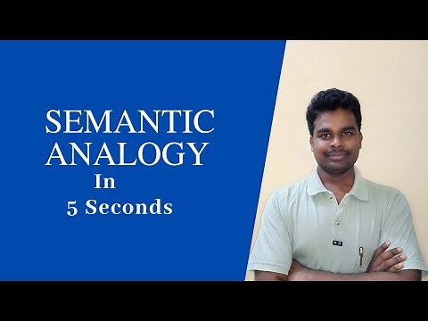 Reasoning: Semantic Analogy(Concept with Solved Example)
