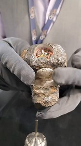 286K views · 1K reactions | The million-dollar Asteroid Belt watch by @greco_geneve, made from an asteroid that fell in Argentina, with Predator-inspired hieroglyphics.☄️⁠ ⁠ ️: @scottishwatches | Highsnobiety | Facebook