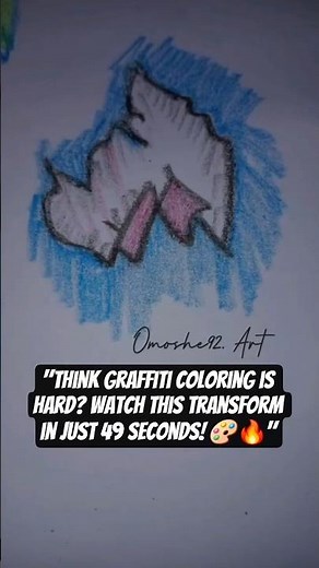 Graffiti Coloring Techniques Step by Step 🎨🔥