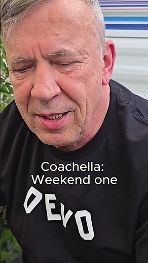We came, we saw, we de-evolved. #Coachella #DEVO