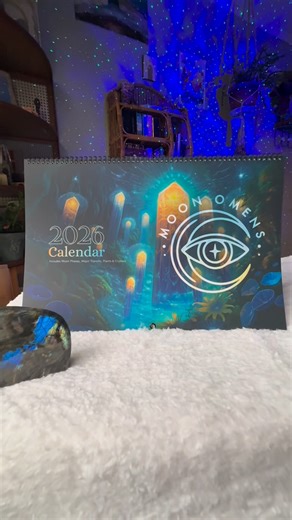 Moon Omens on Instagram: "🇺🇸 Free shipping in the US 🌍 Discounted worldwide shipping The 2026 Astrology Calendar is available for those who feel called to attune to the year ahead. You can find yours by tapping the link in our bio @moonomens 🌙✨ Drop a 🤍 if you’re ready to experience 2026 with deeper awareness of time, rhythm, and cosmic flow. We created the 2026 Astrology Calendar to offer a visual and energetic anchor for the year ahead, helping you stay connected to the larger cycles shap