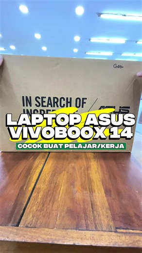 Cakep Cocok buat kamu yang lagi Kuliah atau Kerja✨ #unboxing #laptop #asus #asusvivobook #fyp