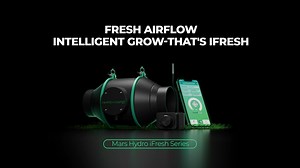 With summer temperatures rising, are you looking for an efficient ventilation system that can cool your growing space? 🔥 Our New iFresh Smart Ventilation Series is the answer! 🌀 ✅ Bluetooth & Wifi control ✅ Powerful EC Motor ✅ Real-time monitoring ✅ Scheduled operation ✅ Temperature & humidity control What function do you value most? Let us know! Explore more ➡️ https://www.mars-hydro.com/ventilation #MarsHydro #Ventilation #ventilationsystem #VentilationSolutions #iFreshseries | Mars Hydro LE