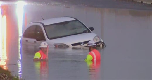 High water in construction zone forces eastbound U.S. Highway 80 to close in Kaufman County
