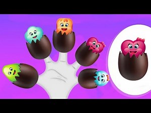 The Finger Family Song | Candy Finger Family | Daddy finger song | Cartoon Animation for kids