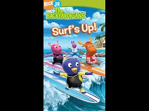 Opening to The Backyardigans: Surf's Up! 2006 VHS