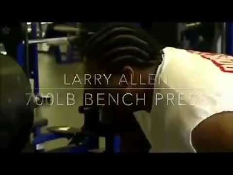 When Larry Allen threw up 700 lbs during a Cowboys workout