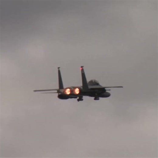 F-15 Fighter Jet Runway Dominance #military #aviation