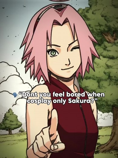 Absolutely not😂🌸 #sakura #sakuraharuno #sakuracosplay #サクラ #tiktok #fyp