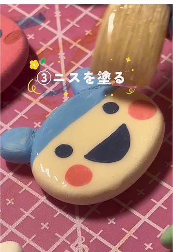 たまごっち前髪クリップの作り方【DIY】