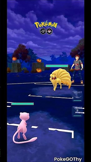 The Mythical Journey: Mew vs Ninetales Great League Battle | Pokemon GO #Shorts #GBL #Gameplay