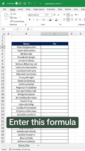 How to clean messy data using the new Excel function! 🤯