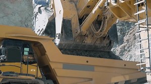 Slow Motion Excavator Loading Ore Into Stock Footage Video (100% Royalty-free) 1105655963 | Shutterstock