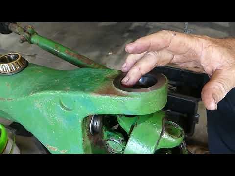 How to Replace Leaking Front Hub Seals in Your John Deere 4WD Tractor Part 2 Assembly
