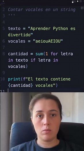 Counting vowels in a string using Python!