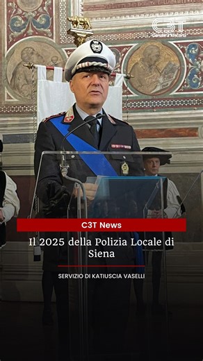 Canale 3 Toscana on Instagram: "Più controlli sul degrado urbano e un’azione sempre più capillare sul territorio. Nel 2025 la Polizia Locale ha intensificato gli interventi contro bivacchi e situazioni di criticità. I dati dell'attività sono stati presentati nella giornata in cui il Corpo festeggia i 177 anni. 📍 Segui il live streaming ogni giorno su www.canale3.tv, sul canale 84 del digitale terrestre o sulla app Canale 3 Toscana per dispositivi Android ed Apple #canale3toscana #canale3 #siena