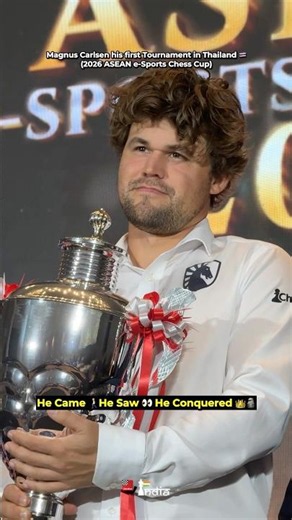 Magnus Carlsen’s Banger in Bangkok 🗿👑🔥 #chess #magnuscarlsen