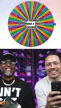 FREE Air Jordan 4 UNDFTD 1,000 Member Giveaway