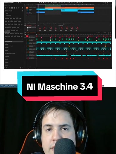 👉 NATIVE INSTRUMENTS MASCHINE 3.4 🎶 @hispasonic @nativeinstruments #inthemixuy #produccionmusical #software #nativeinstruments #maschine