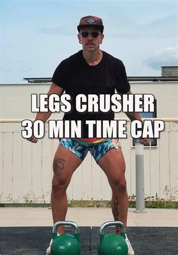 LEGS CRUSHER WORKOUT 👇🏻👇🏻👇🏻 with 2 kettlebells FOR TIME (30 min time cap) 25 Double Front Squat 20 Deficit Pushups 50 Goblet Squat 20 Deficit Pushups 75 Gorilla Swing 20 Deficit Pushups 100 Air Squat 20 Deficit Pushups Pick a weight you can shoulder press 8-12 times Kettlebell workouts & programs in the KBMH app (link in bio) #kettlebell #workout #legsworkout #fitness #fit