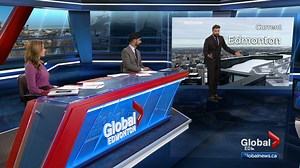 Gone to the dogs? More like gone to the birds! Some ravens atop Manulife Place in downtown Edmonton captivated the Global News at Noon team on Tuesday. | Global Edmonton