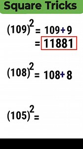 Mathematical Square Tricks 🤔📝🔢 | Surendra Prasad Mehta's Q4U