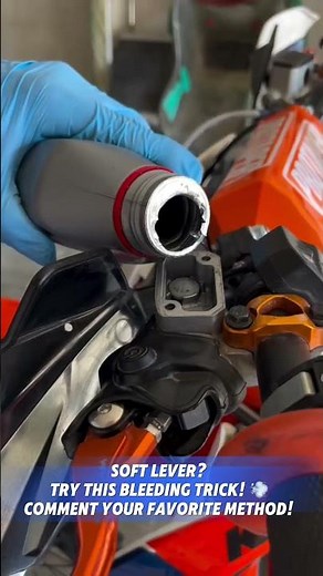 Soft Brake or Clutch? Here's the Right Bleeding Method! 🔥