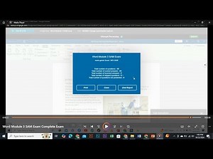 Word Module 3 SAM Exam Complete Exam | Word_Module_3_SAM_Exam | Cengage MindTap