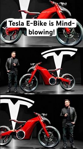 Have You Seen The Tesla E Bike? #teslaebike #teslaelectricmotorcycle