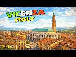 Walking in Vicenza 🇮🇹 Italy | 4K City Walk Tour