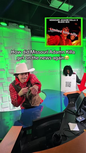 Missouri Adamn Killa really got on the news just to promote his concert 😭 Kansas City y’all pulling up?? Send this to someone who has to go with you #missouriadamnkilla #kansascity #missouri #comedy #fyp