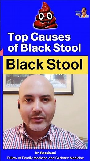 Black Stool? When Should You Worry ⚠️