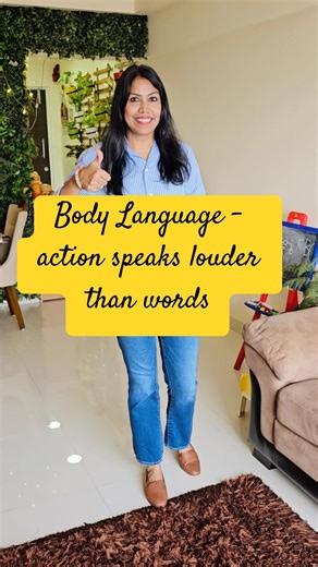 Body Language - speaks volumes #shorts #etiquette #bodylanguage #etiquetteexpert