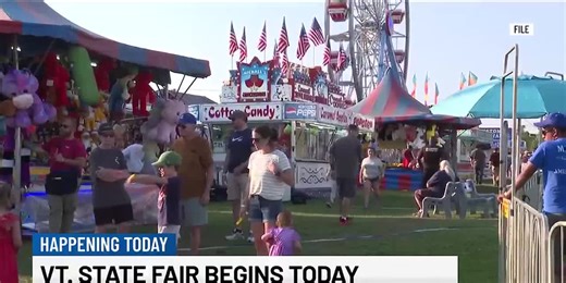 Vermont State Fair kicks off