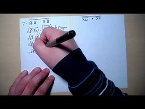 Simplification of Boolean Expressions using Boolean Algebra (Example 3)