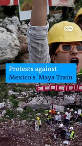 3.6K views · 61 reactions | Environmentalists in Mexico are protesting against the construction of the "Maya Train" project across the Yucatan Peninsula. They say it will destroy an underground cave system. | DW News | Facebook