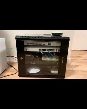 How I built a network Rack (IDF/MDF) for under $250