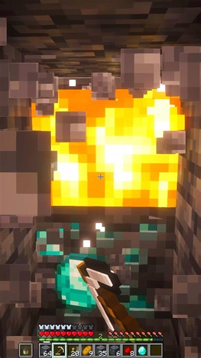 That Feeling When You See Diamonds #minecraft #pov