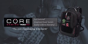 CORE Gaming Backpack makes it easy to transport, protect, and easily access your gaming gear