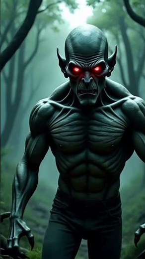 Terrifying Forest Monster Encounter 👹 | Dark Fantasy Horror Short | Scary Creature Animation”