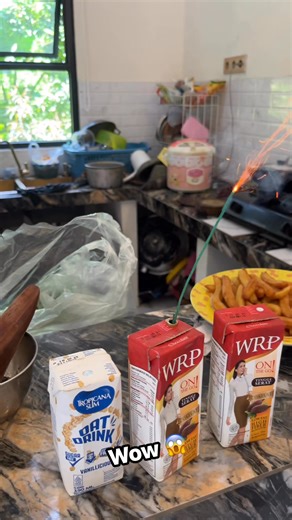 9.1K views · 25 reactions | experiment of burning the wick of a drink box firecracker inside the house #experiment #diy #facebookreels #rocket #idea #knowledge #technology #shareidea #reelschallenge #entertainment #firecracker #trandingreels #simpleexperiment #craft #sharing #homedecoration #kindnessisimportant #handmade #video #challengecraft #scenery #everyone #rocketfirecracker @sorotan | Fix Aby | Facebook