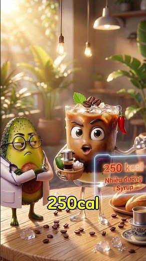 Cà Phê Sữa Đá Ít Đường Bao Nhiêu Calo? Sự Thật 250 Calo Khiến Bạn Bất Ngờ 😳 | Bác Bơ Calo